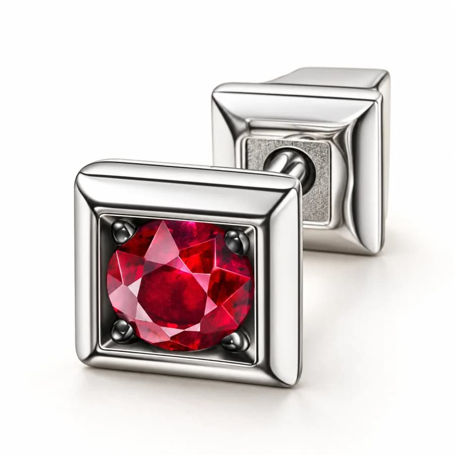 Thing Jewelry Монопусета QUADRO RUBY